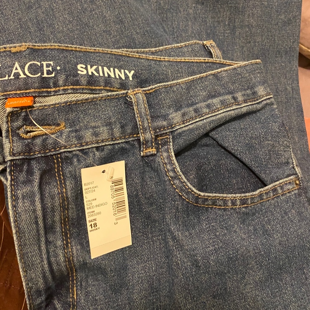 NWT Children’s Place jeans 18 husky skinny fit